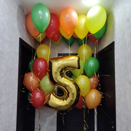 Набор шаров на 5 лет